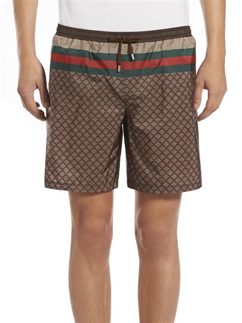 gucci men swim wear|Gucci swim shorts for men.